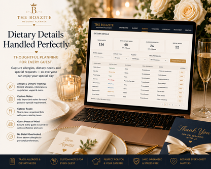The Boazite Wedding Planner | Luxury All-in-One Wedding Planning System
